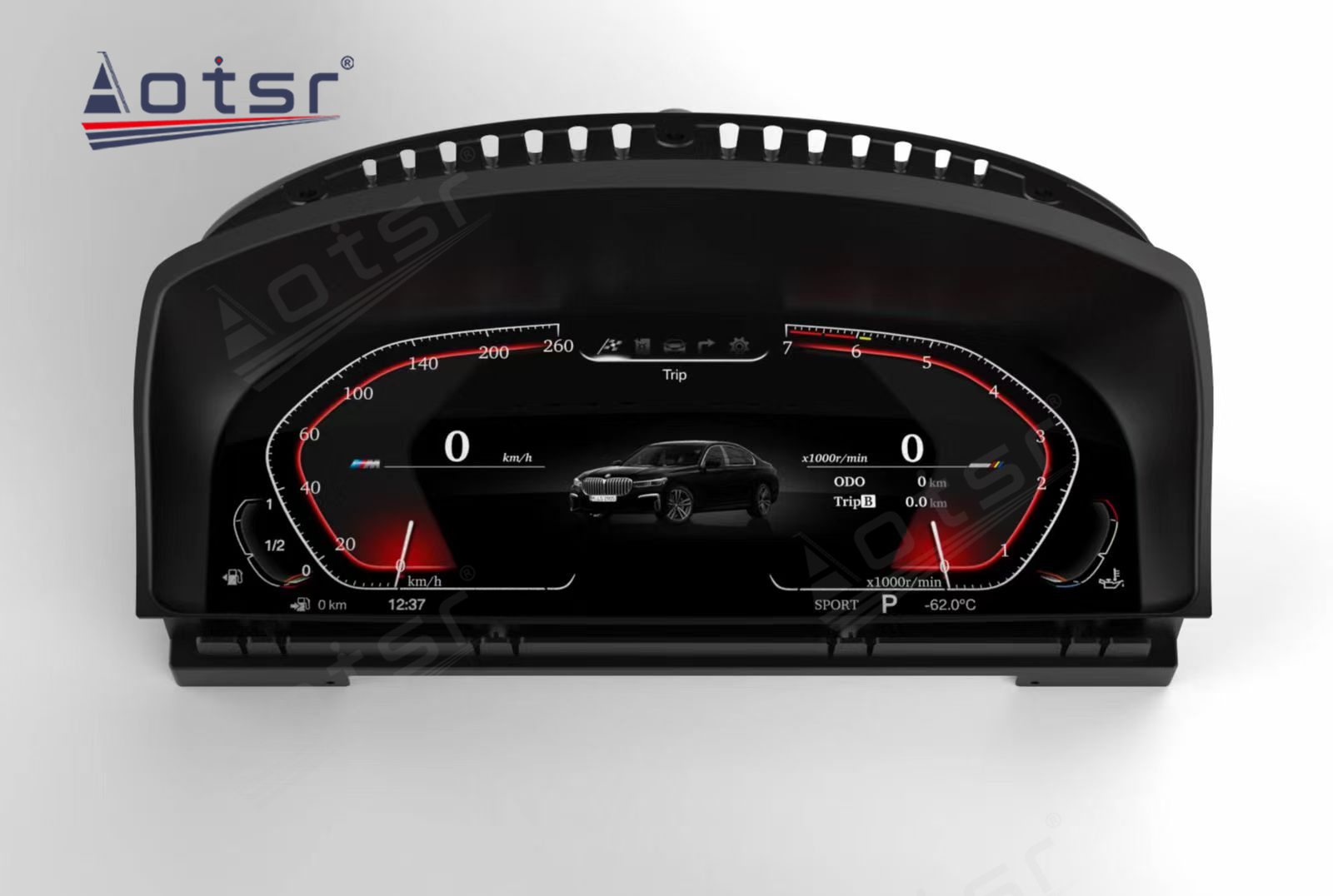 Car Screen Digital Cluster For BMW 7 Series E65 E66 2010+ LCD Dashboard Instrument Panel GPS Navigation Multimedia Player Headunit