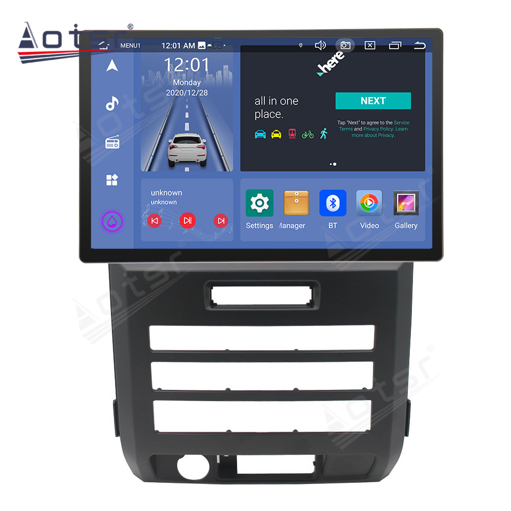 13.3 Inch Android 11 Auto For Ford Raptor F150 2008-2014 Car Multimedia Player GPS Navigation Auto Radio Stereo Head Unit 