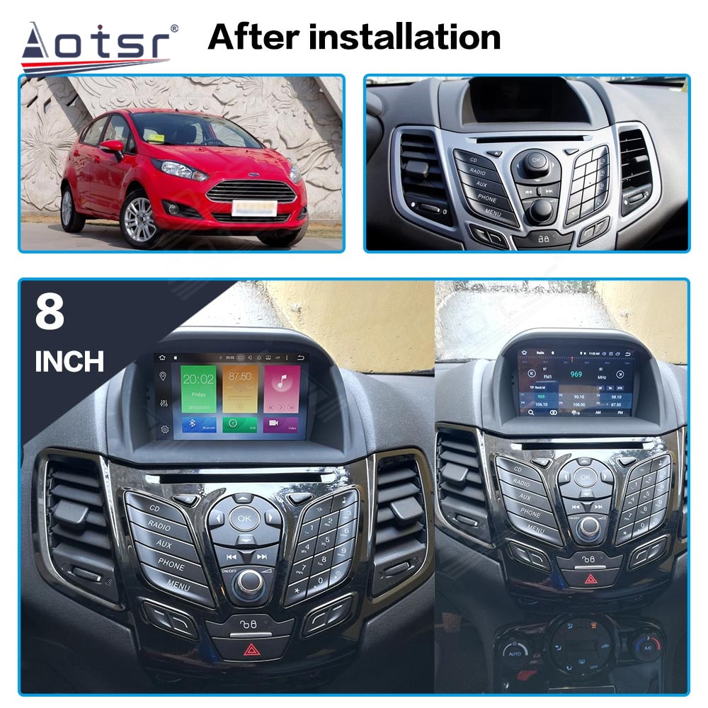 Android 10 Multimedia For Ford Fiesta MK7 2013 - 2016 Car Radio GPS Navigation DVD Video Player Carplay Audio Stereo Touch Screen-Aotsr official website
