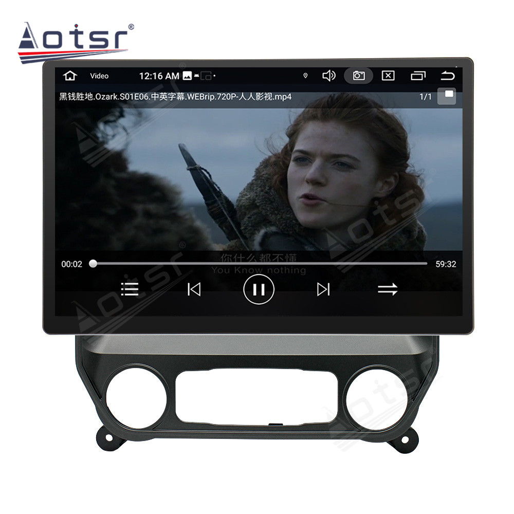 13.3 Inch Android 12 Auto For Chevrolet Silverado 2014-2018 Car Multimedia Player GPS Navigation Auto Radio Stereo Head Unit 