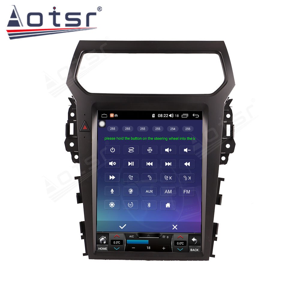 For Ford Explorer 2014 -2019 Car Radio GPS Navigation Android 11.0 Multimedia Player Tesla Style Audio Stereo Head Unit Carplay-Aotsr official website