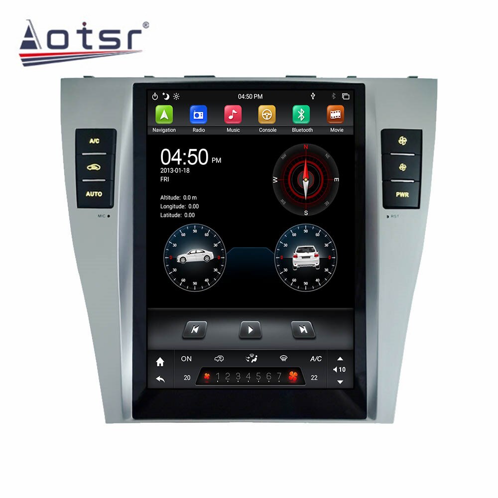 PX6 For Toyota Camry Android Radio 2006 - 2011 Car Multimedia Player Stereo head unit Tesla gps Navi a din Autoradio-Aotsr official website