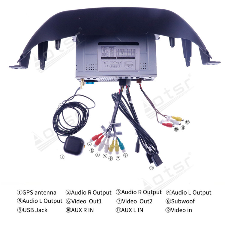 128G Android 10.0 For Hyudnai Elantra 2010-2013 Auto Stereo Audio Car Radio DVD Multimedia Player GPS Navigation Head Unit