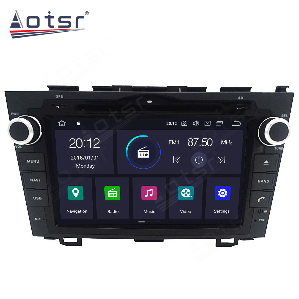 Qualcomm  Android 11 Autoradio For HONDA CRV 2006-2011 128G Car Radio GPS Navigation DVD Multimedia Player Head Unit-Aotsr official website