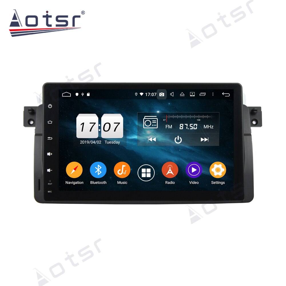 Android Multimedia Player Newest PX6 4+64GB Car Radio Player GPS Navigation Touch Screen For BMW E46 1998 - 2005 M3 1998 - 2005-Aotsr official website