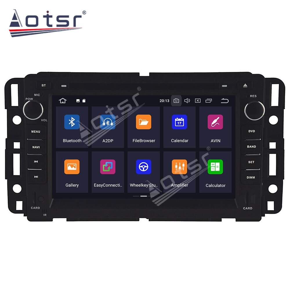 Android 11.0 6GB+128GB DSP Car Multimedia Audio Radio For GMC Yukon Tahoe 2007-2012 Car GPS Navigation Unit Radio Tape Recorder-Aotsr official website