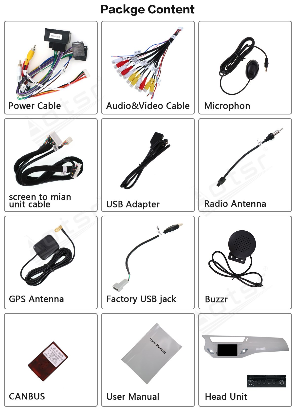 For Citroen C3 DS3 Android 10 Car DVD Radio Player 4G ROM 2010 - 2016 GPS Navigation Multimedia Player Auto Audio  Head Unit-Aotsr official website