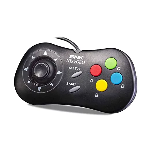 NEOGEO Mini Pad,SNK Classic Wired Game Controller for NEO GEO Mini and NEO-GEO Arcade Stick Pro