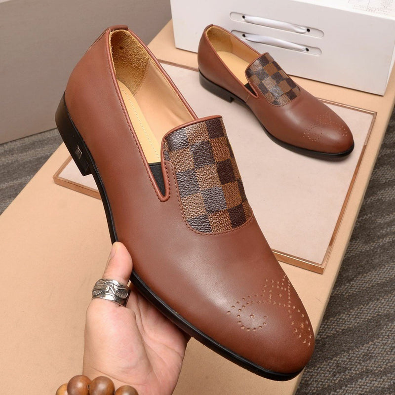 Handmade Calf Leather Dress Up Shoes Inworldshoe