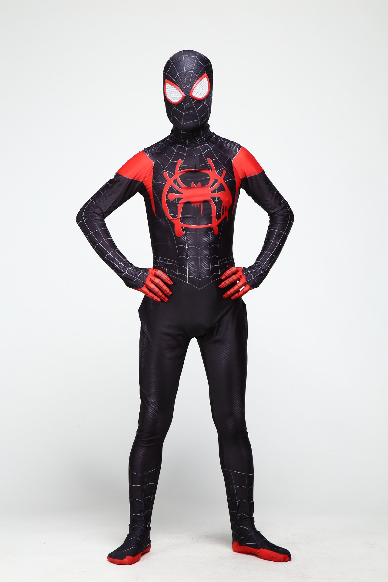 Marvel Spider-Man Costume Spiderman Cosplay Halloween Game Props Zentai Bodysuit 