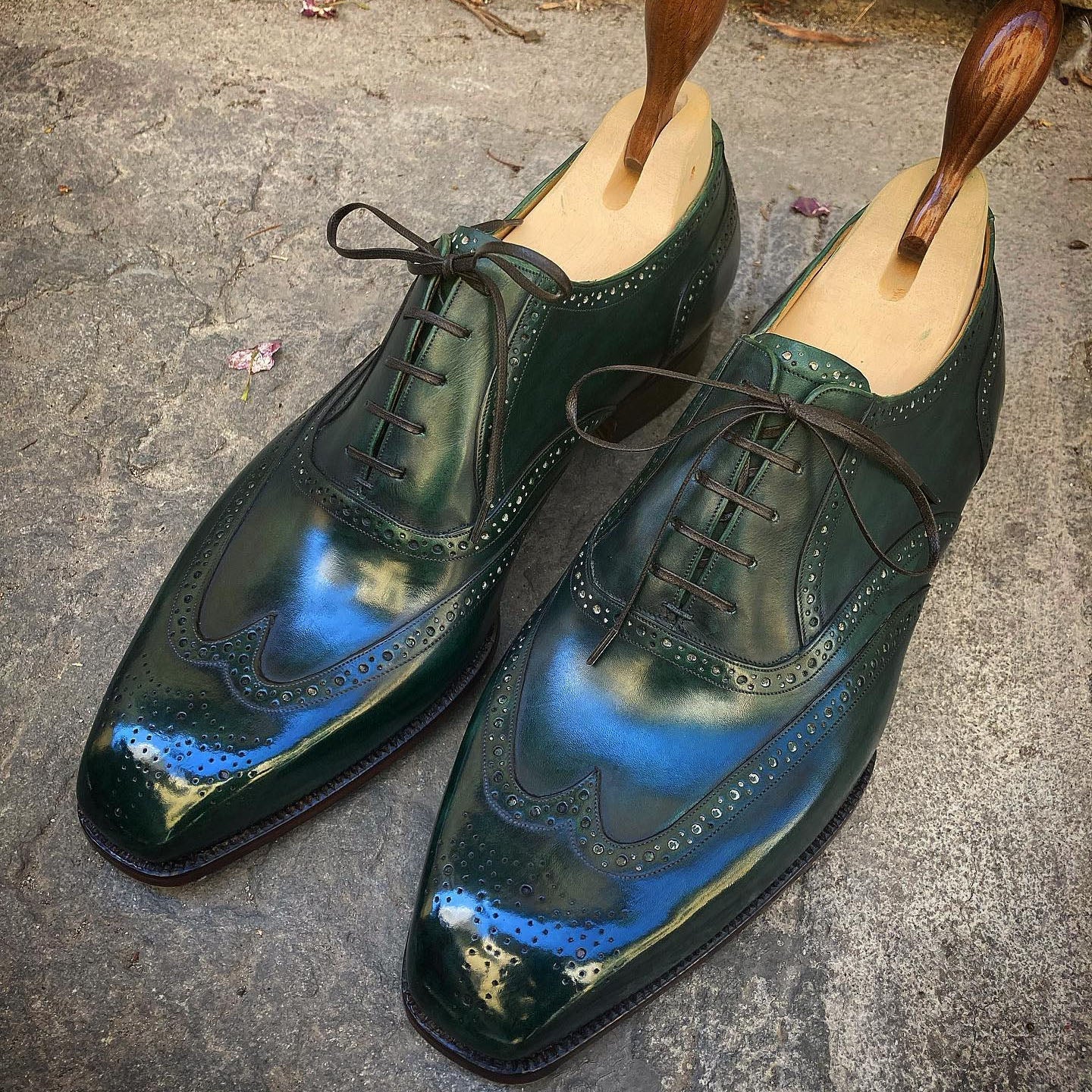 Patina Leather Shoes