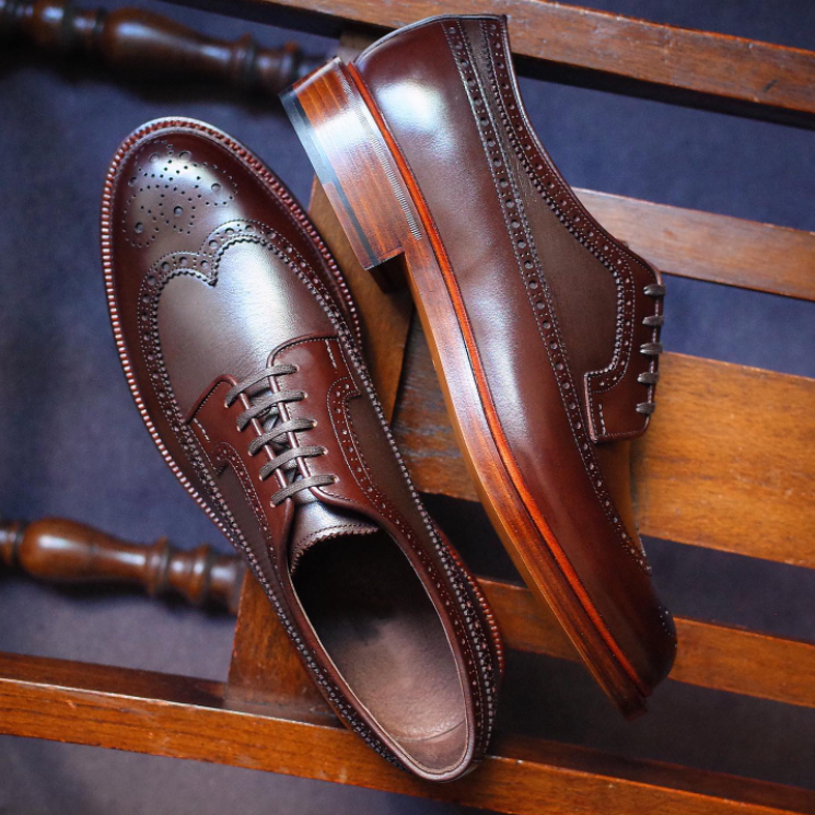 Classic Style Brown Men Oxford Shoes A001