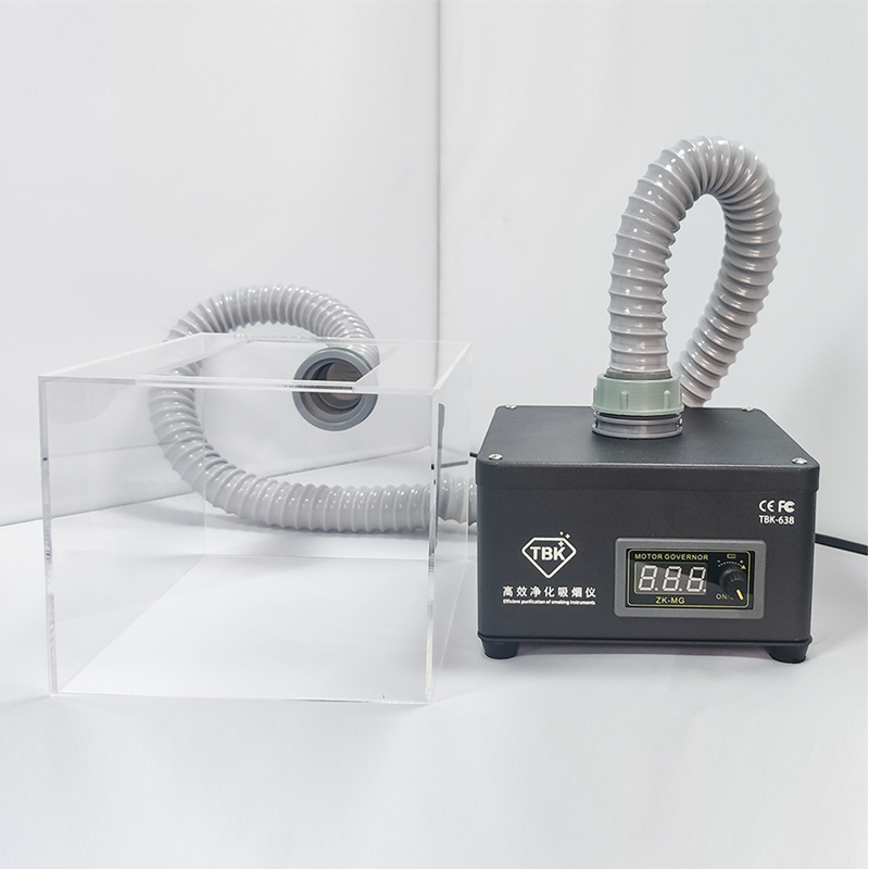 TBK 638 Welding Soldering Vacuum Fume Extractor Smoke Absorber Machine Optional 