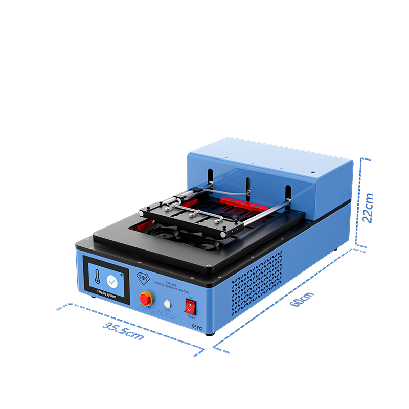 New Arrival TBK 288L Fully Automatic LCD Screen Removal Heating Separating Machine For Ipad 12.9 Inch Max