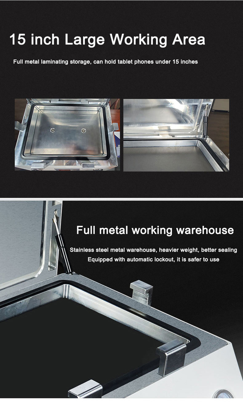 TBK-308A UV: OCA Vacuum Laminating & Bubble-Removing Machine