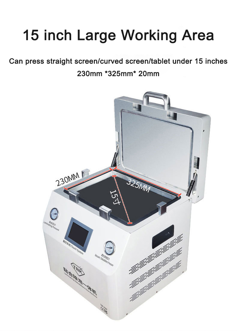 TBK-308A OCA Vacuum Laminating & Bubble-Removing Machine