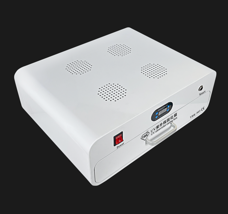 TBK-905 UV Ultraviolet Curing Box For Curved Screen Drying Display 80pcs Lamp Bulbs LED OCA LOCA Adhesive Glue Repair Tool