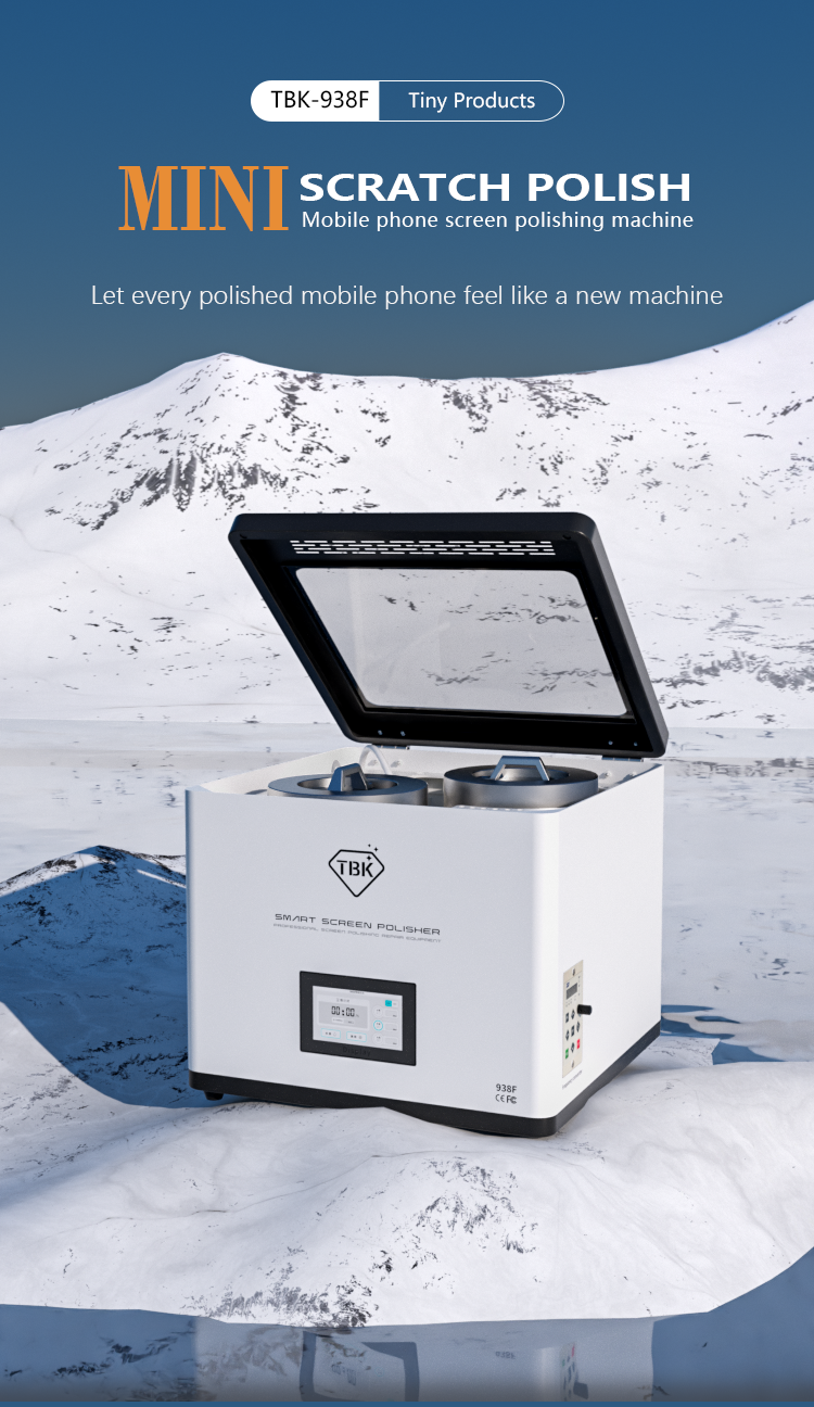 New Arrival Mini Automatic Polishing Machine to Remove the schreches for Mobile phone