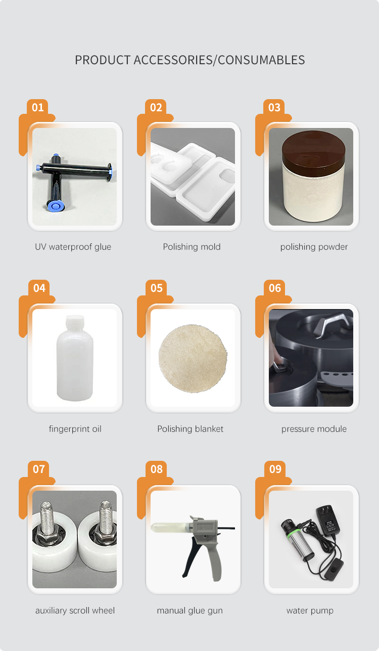 New Arrival Mini Automatic Polishing Machine to Remove the schreches for Mobile phone