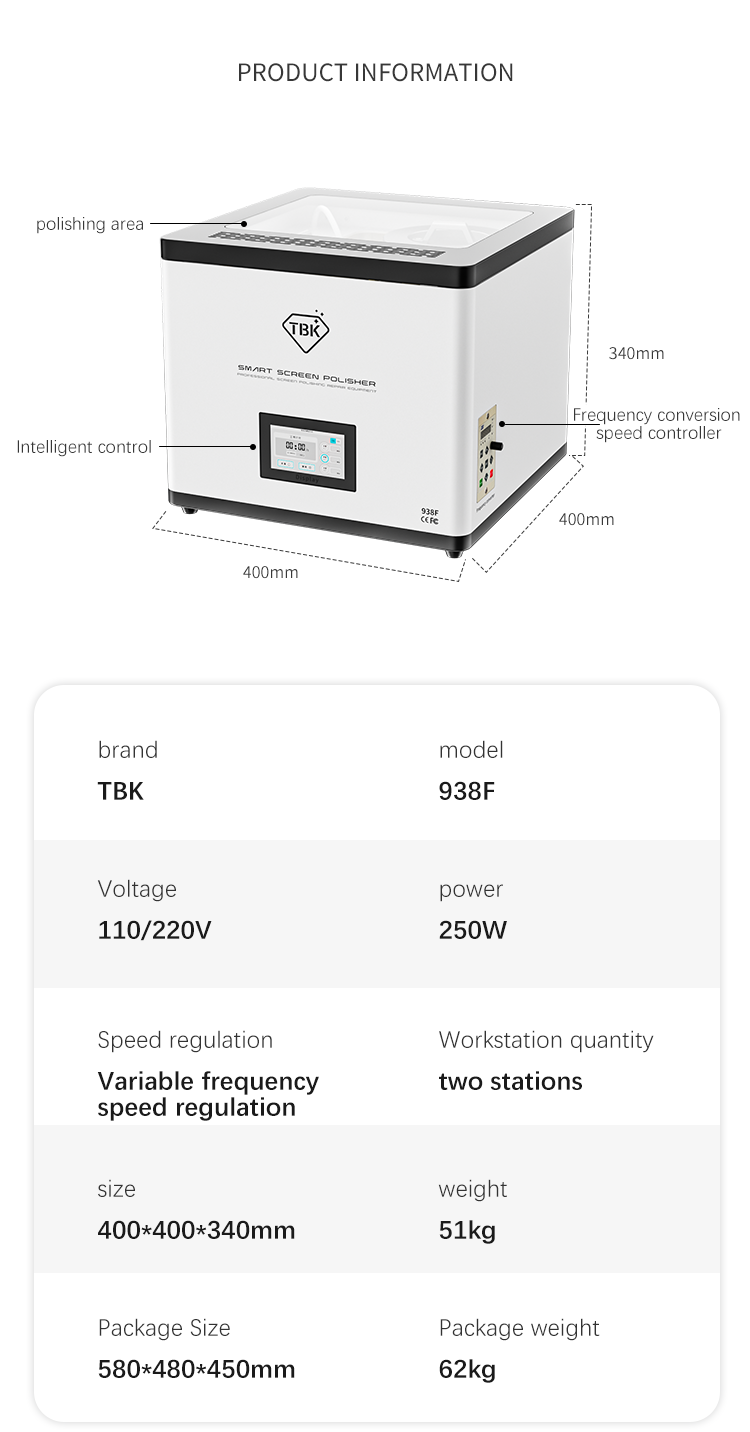 New Arrival Mini Automatic Polishing Machine to Remove the schreches for Mobile phone