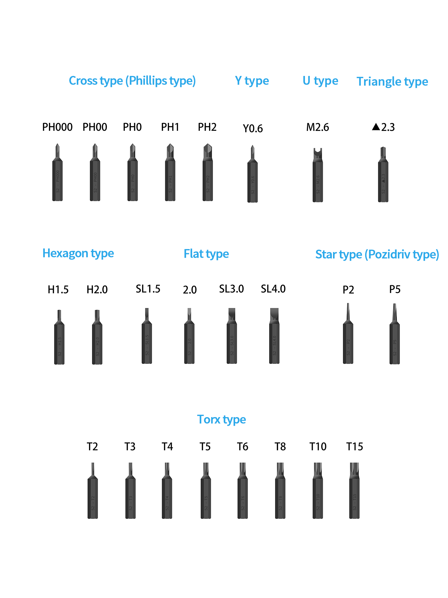 TBK-008 Electric Screwdriver with 24 Kinds of Screw Tips/Bits 