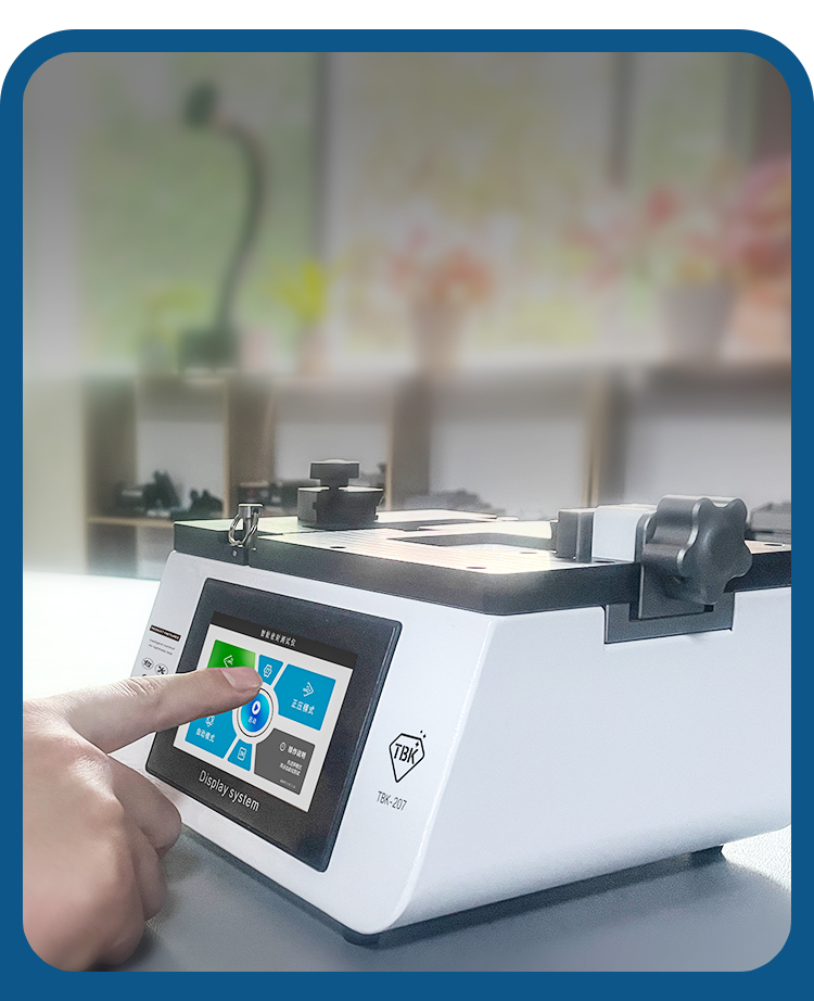 2023 New TBK 207 3 in 1 Air Tightness Waterproof and Dustproof Air Tightness Detector Intelligent Phone Tester for LCD Screen of mobile phone