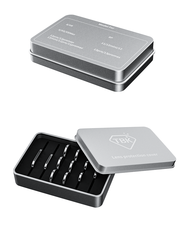 TBK 958 Laser Machine Lens Protective Cover Completely Avoid Damaging Phone Camera Lens Laser Machine Back Glass Seprerate For Iphone 8-13