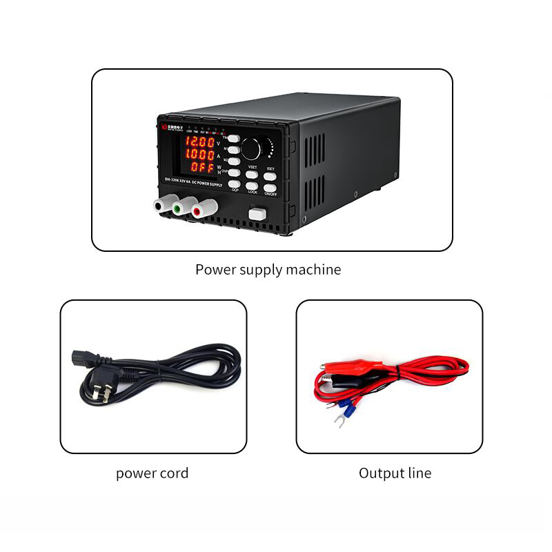 TBK DH-3206 DC Voltage Regulator Multifunctional Power Supply Machine LED Digital Lab Bench Power Source Stabilized Power