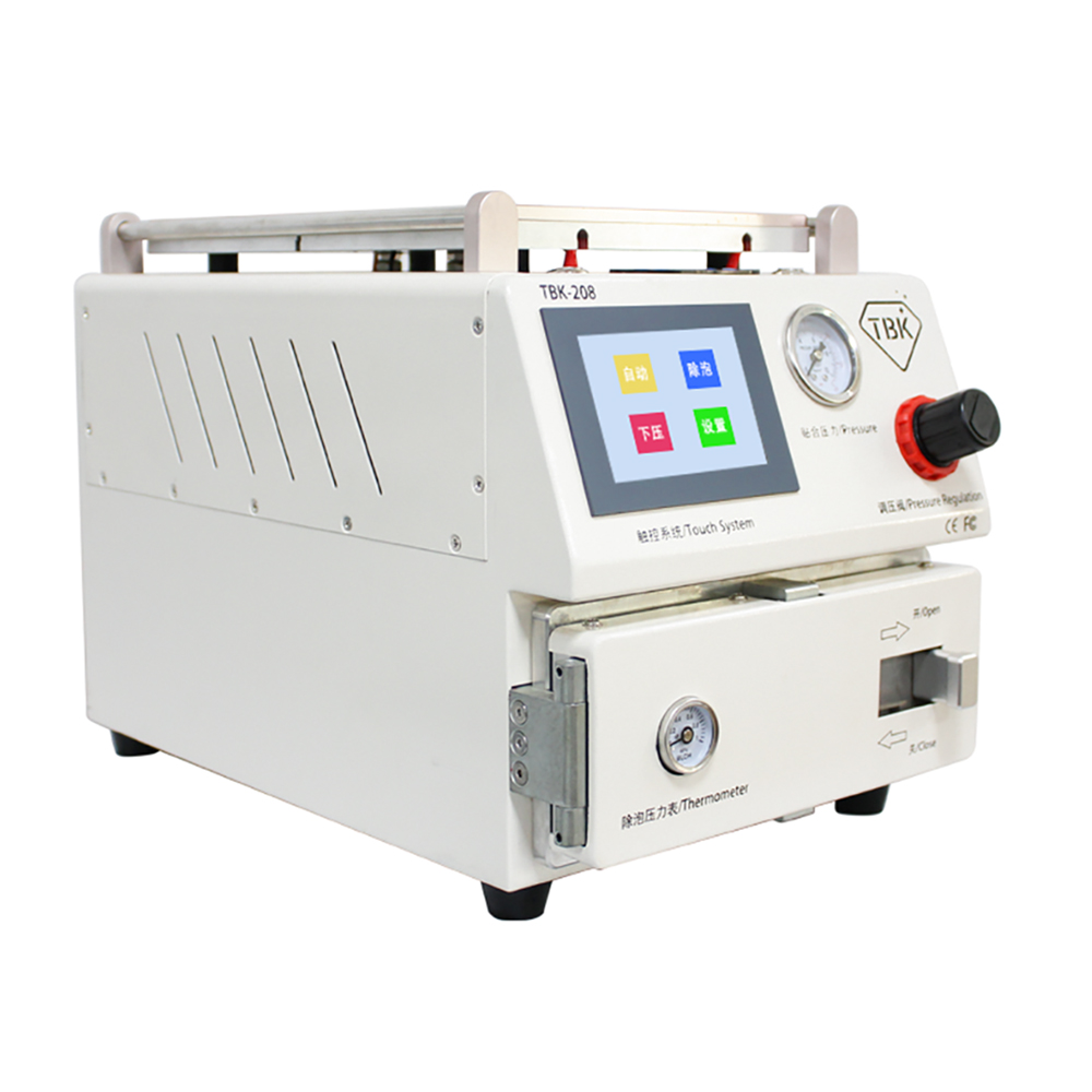 TBK-208 Professional LCD Repair Machine 3-in-1 Vacuum Separating Laminating  and Bubble-Removing Machine