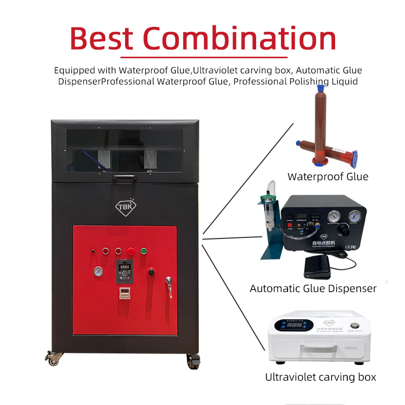 TBK-938 Intelligent Polishing Machine for Smartphone Screen Scratches-Removing