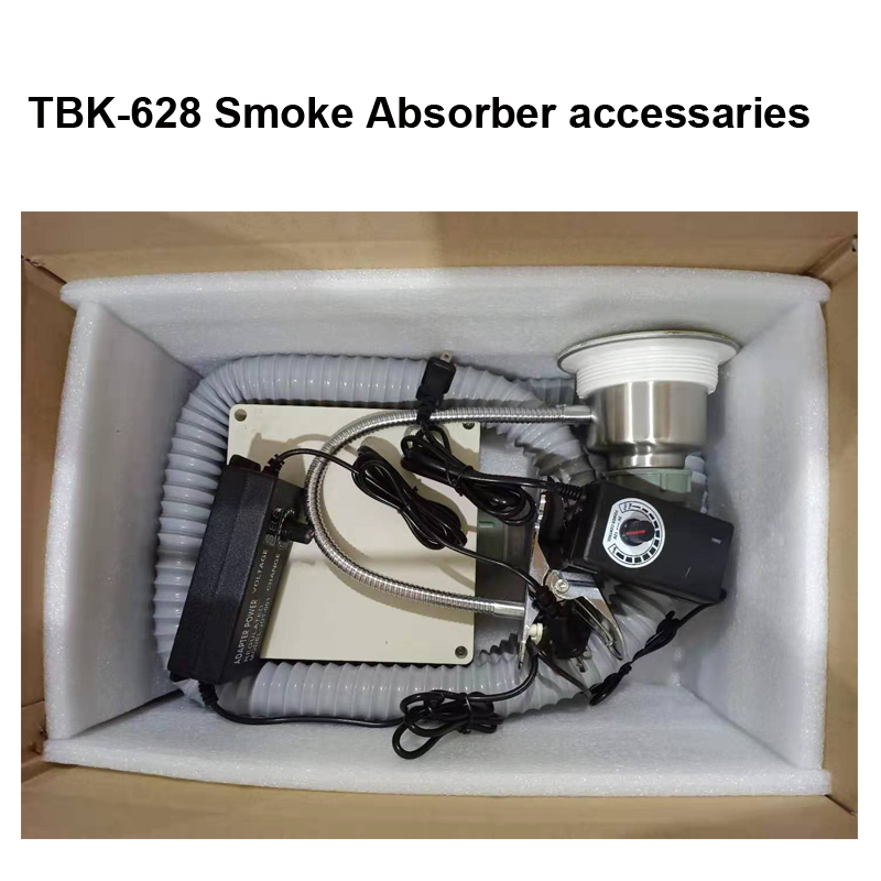 TBK-618 TBK-628 Welding Fume Extractor Smoke Absorber Machine Optional with Suction Box