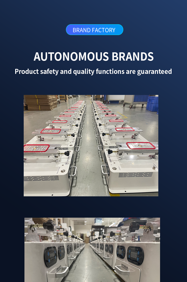 TBK-258UV Frame Separator with UV Curing Box OCA Glue Remove Middle Bezel Dismantling Repair Tool