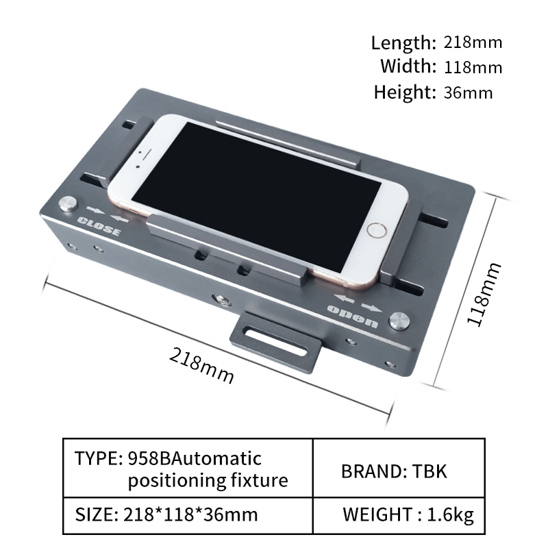 TBK-203 Automatic Center Fixing Mold Positioning Aligner