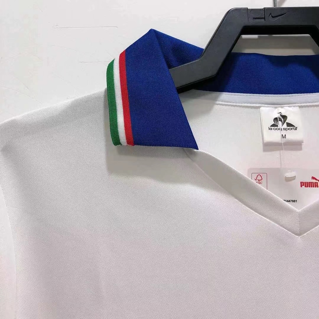 1982 Italy away national team retro football jersey