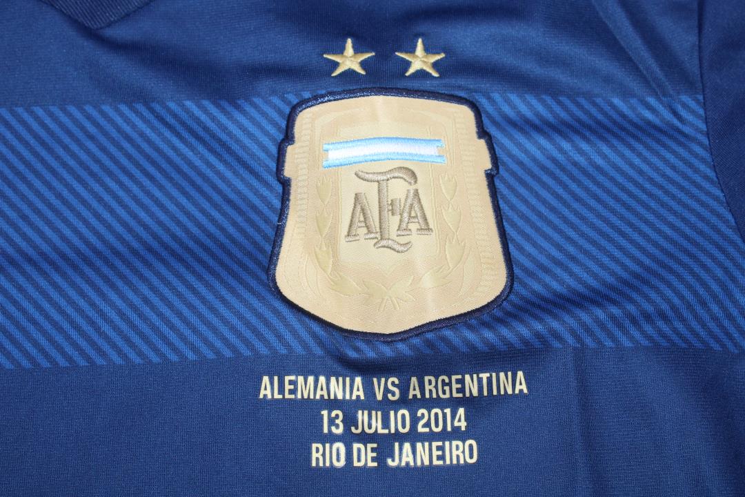 2014 Argentina Away Final Edition Vintage Shirt