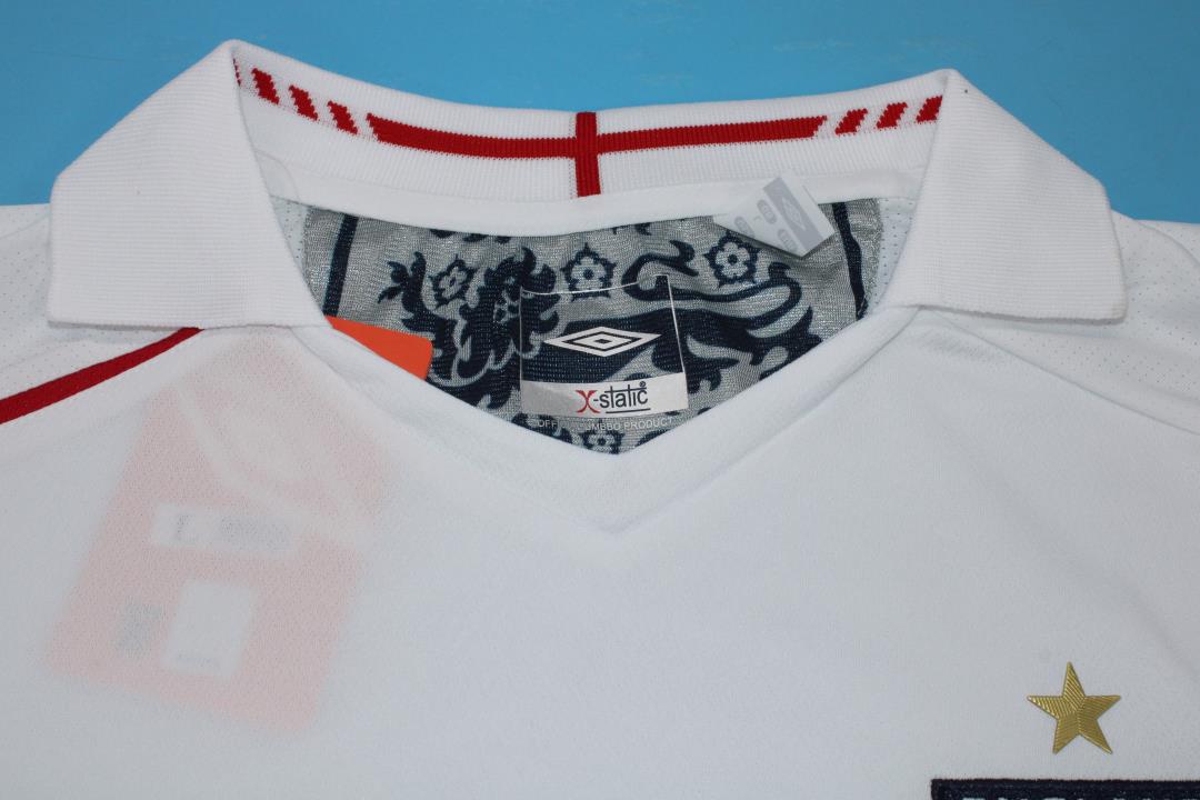 2006 World Cup England Home Vintage Jersey