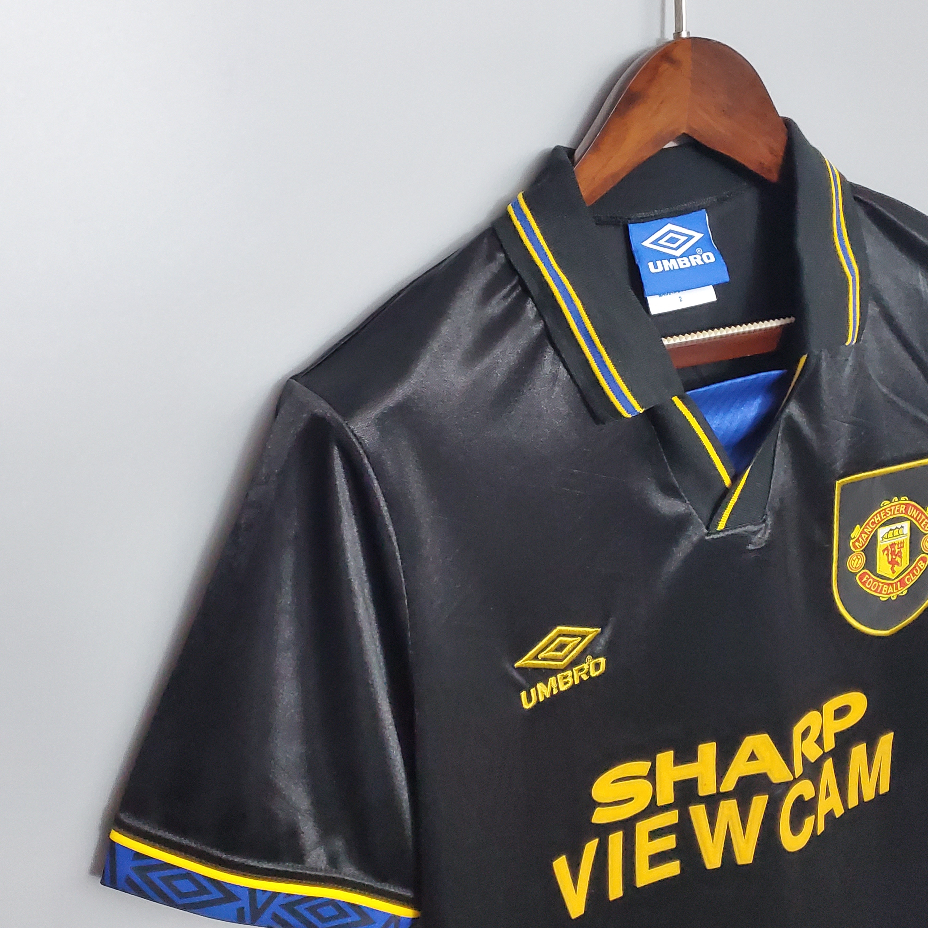 1993/94 Manchester United MUFC Away Vintage Shirt M-U