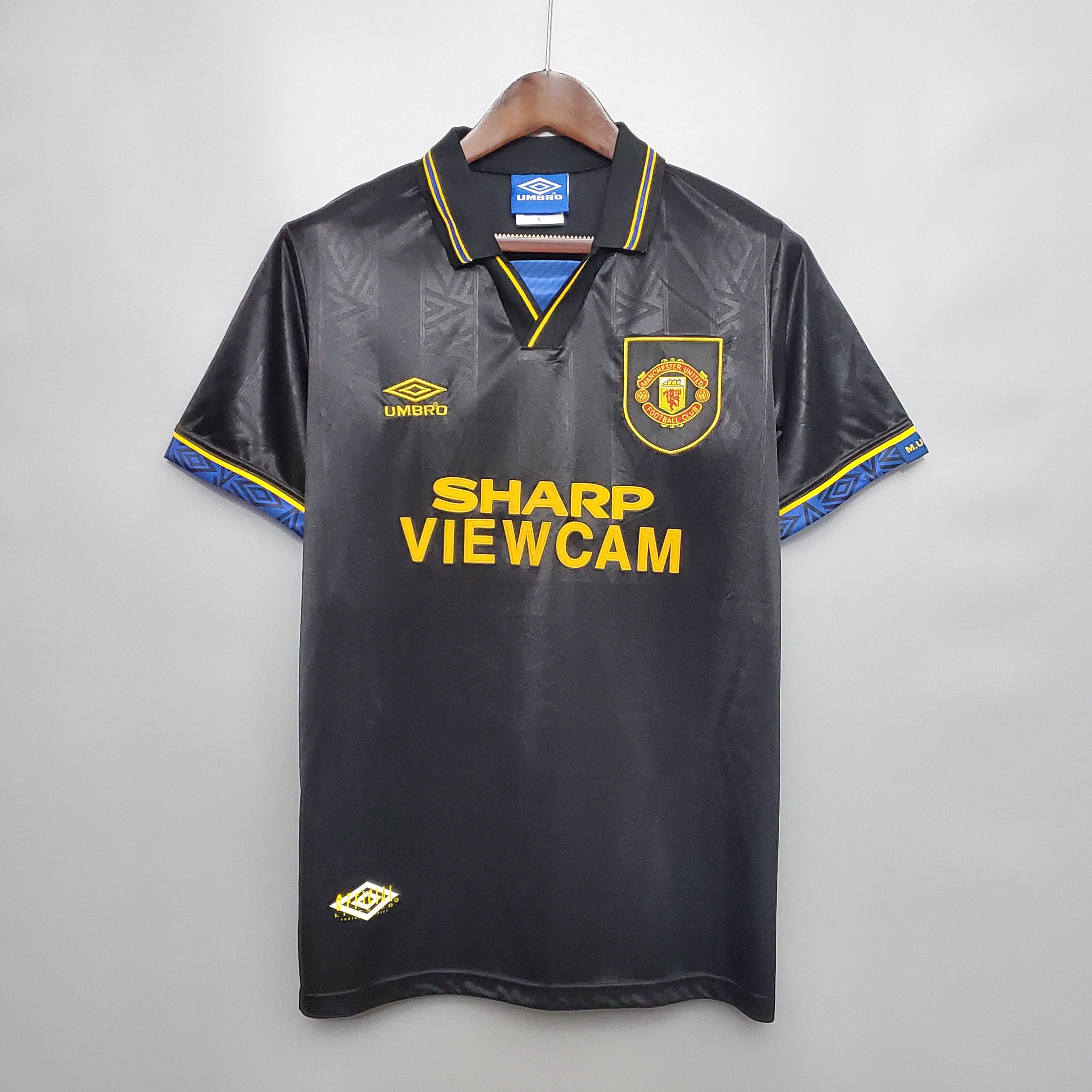 1993/94 Manchester United MUFC Away Vintage Shirt M-U