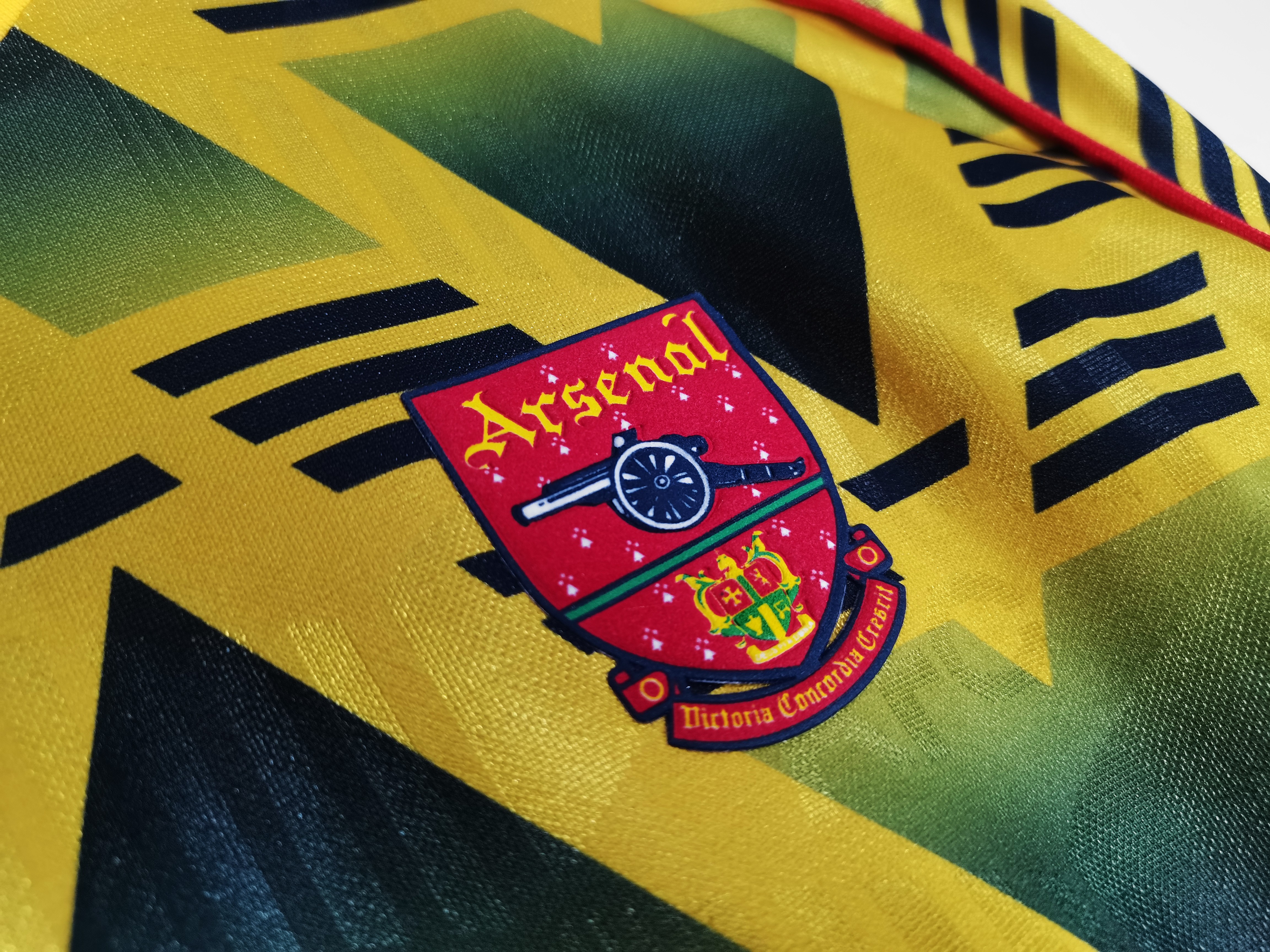 1991/93 Arsenal Away Long Sleeve Vintage Shirt