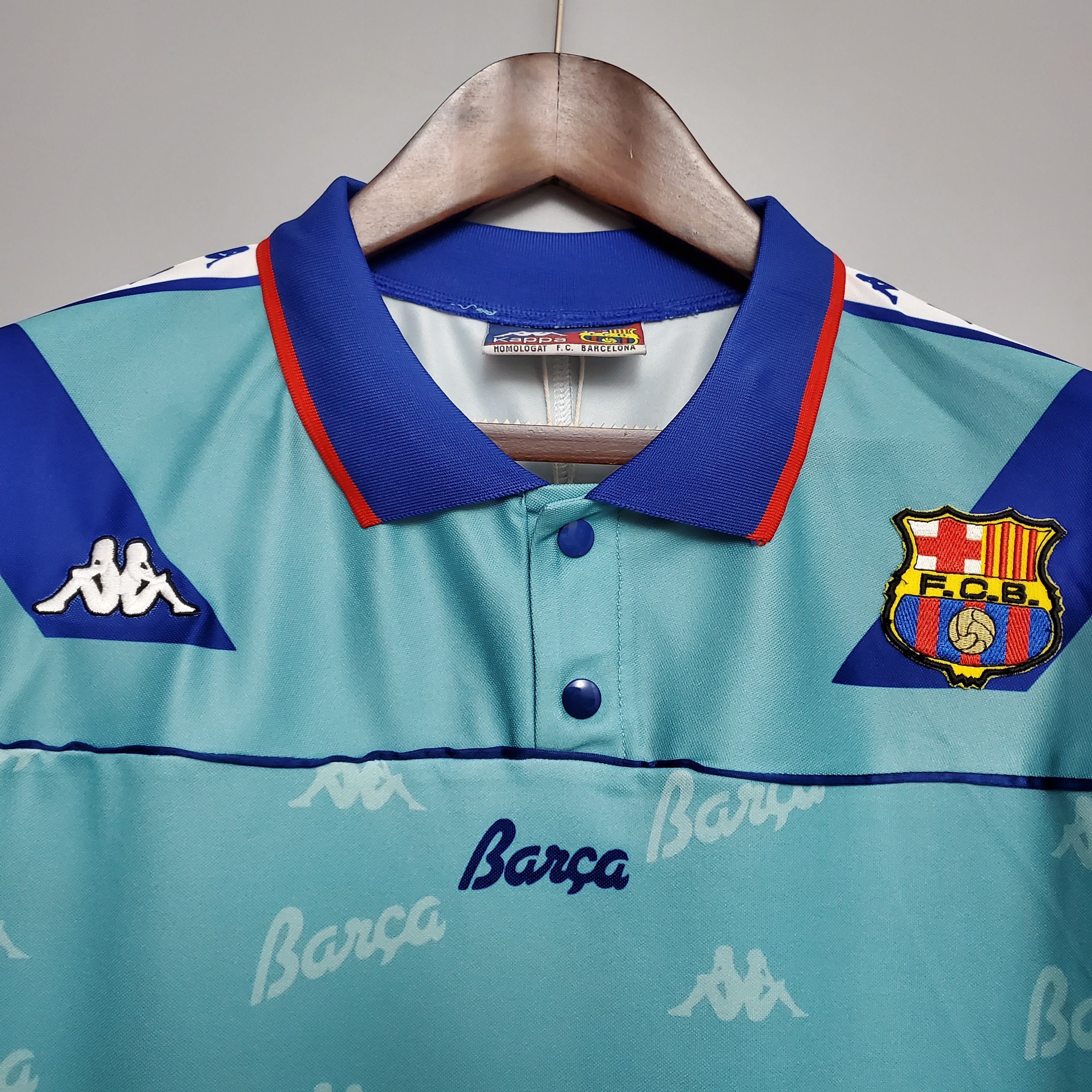 1992/95 Barcelona away Retro Football Shirt