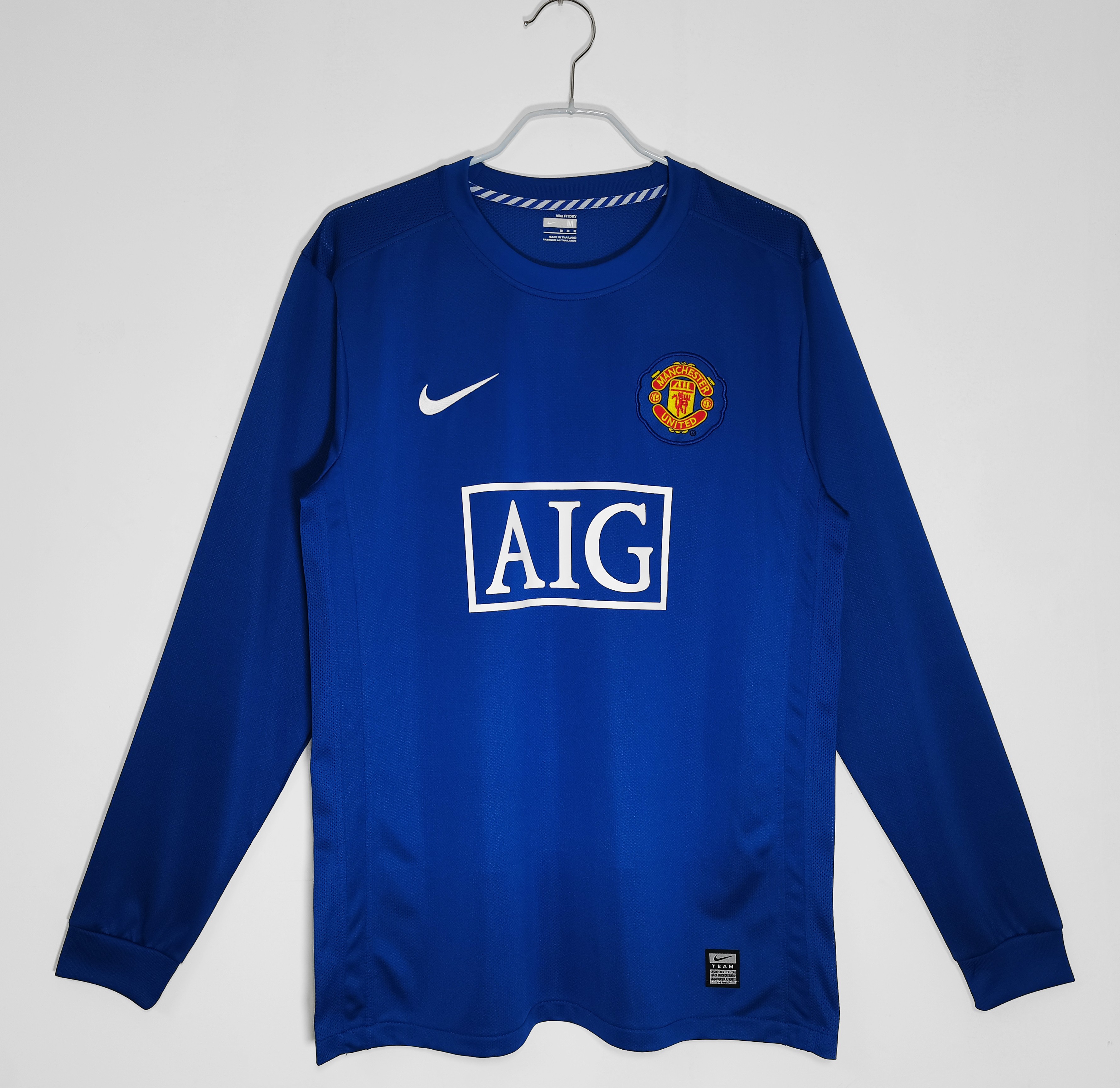 2008/09 MUFC Manchester United away Long sleeve vintage shirt
