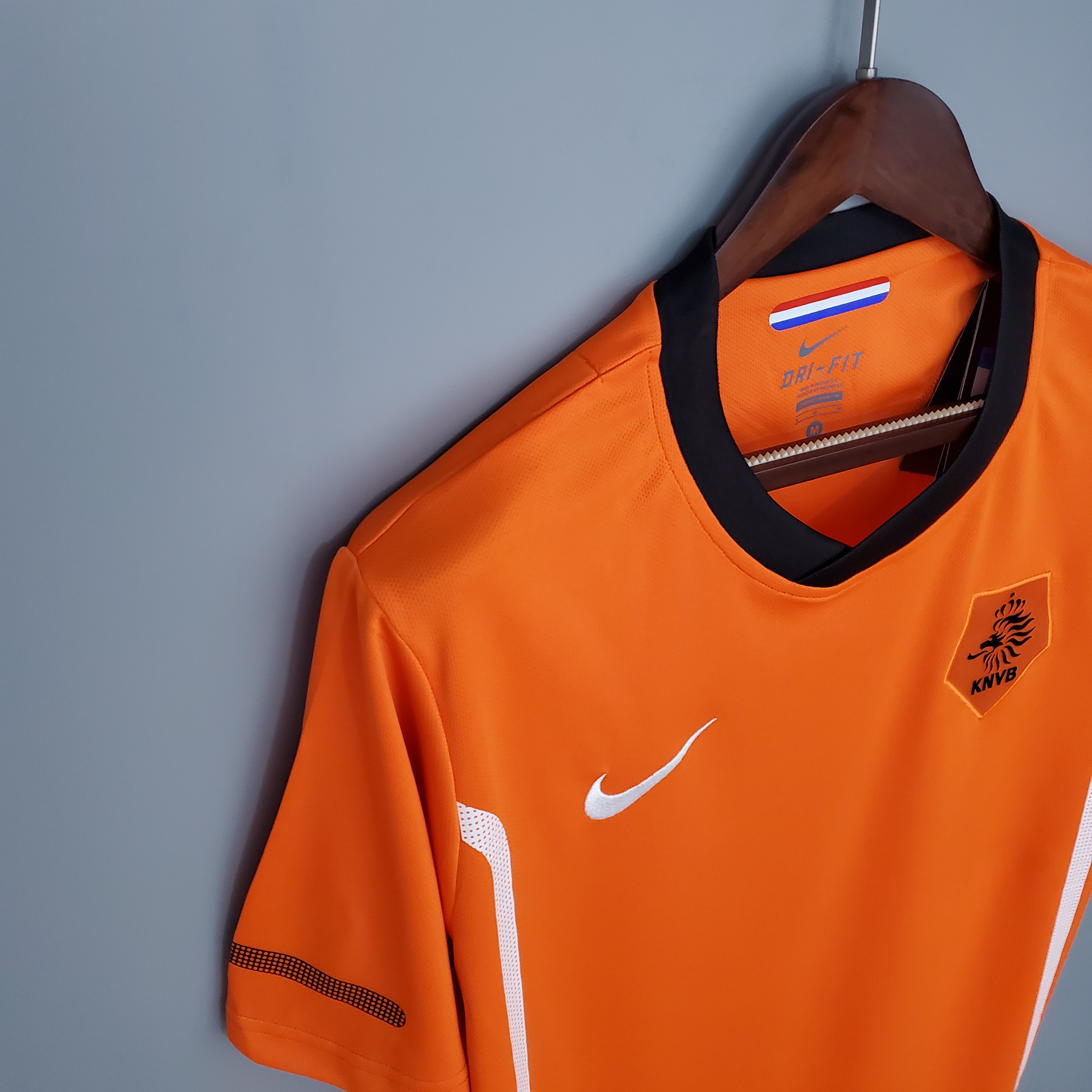2010 Netherlands Home Retro Football Shirt