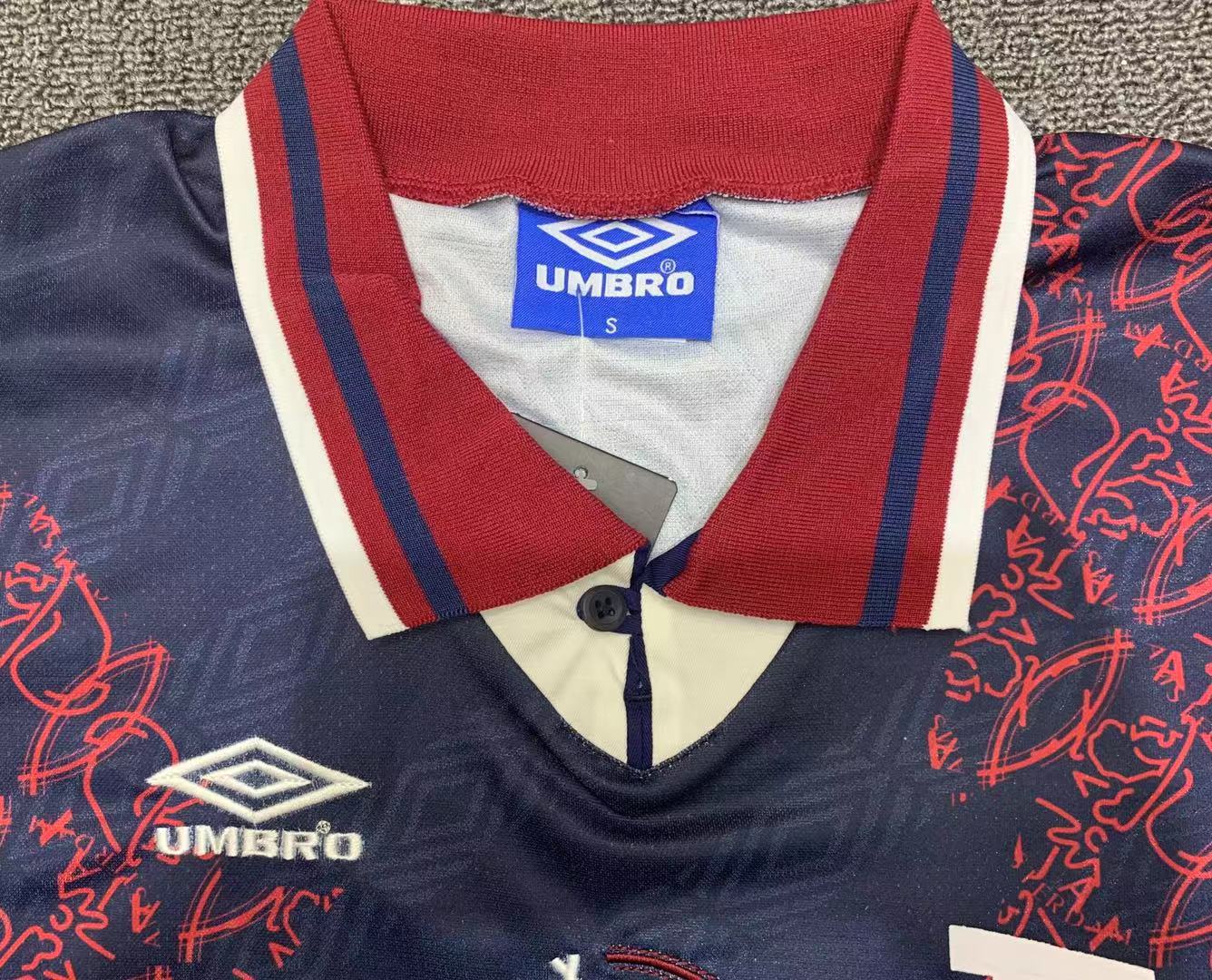 1995-96 Ajax Away Long Sleeve Retro Football Shirt