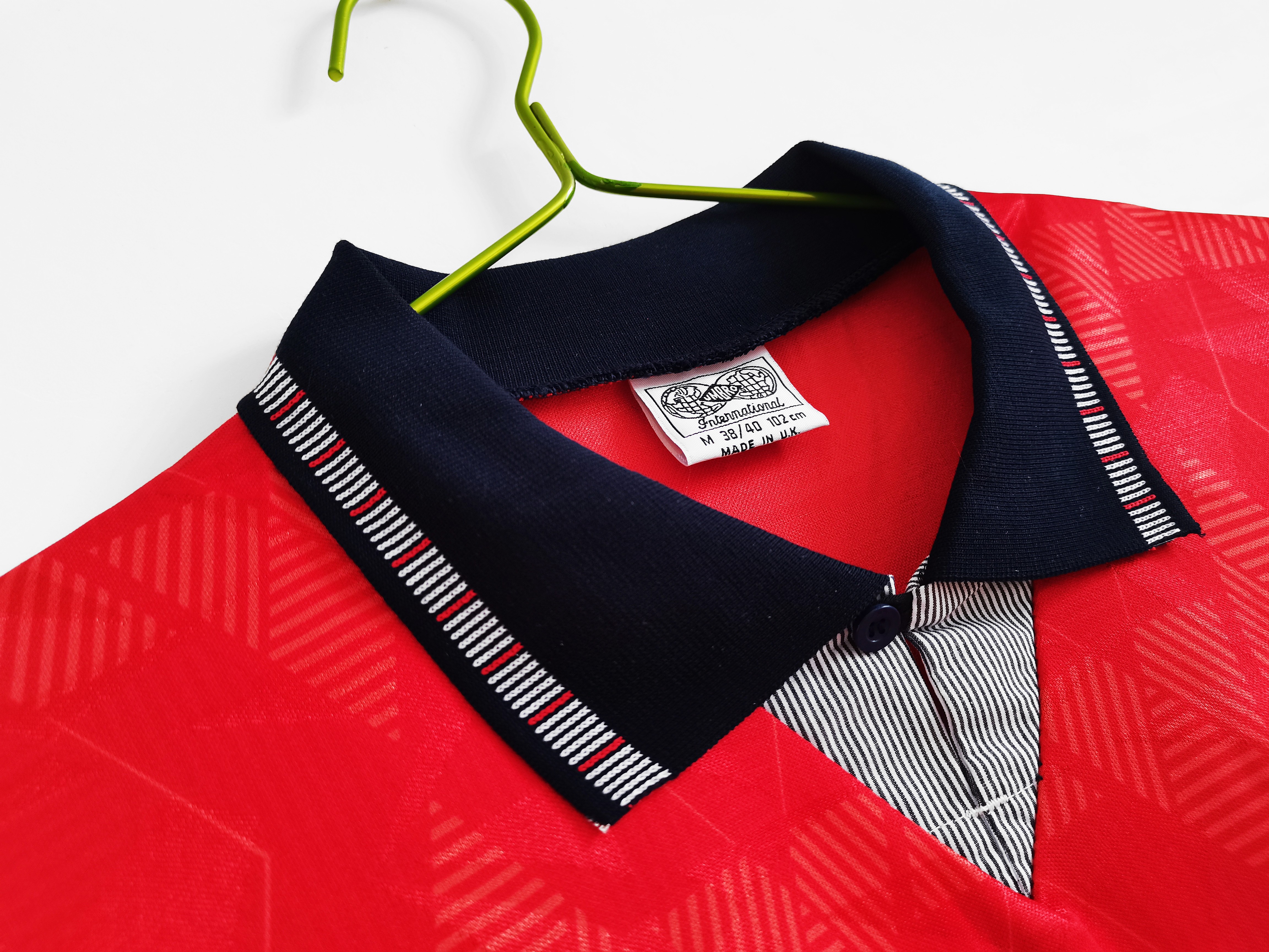 1990 England Away National Team Retro Jersey