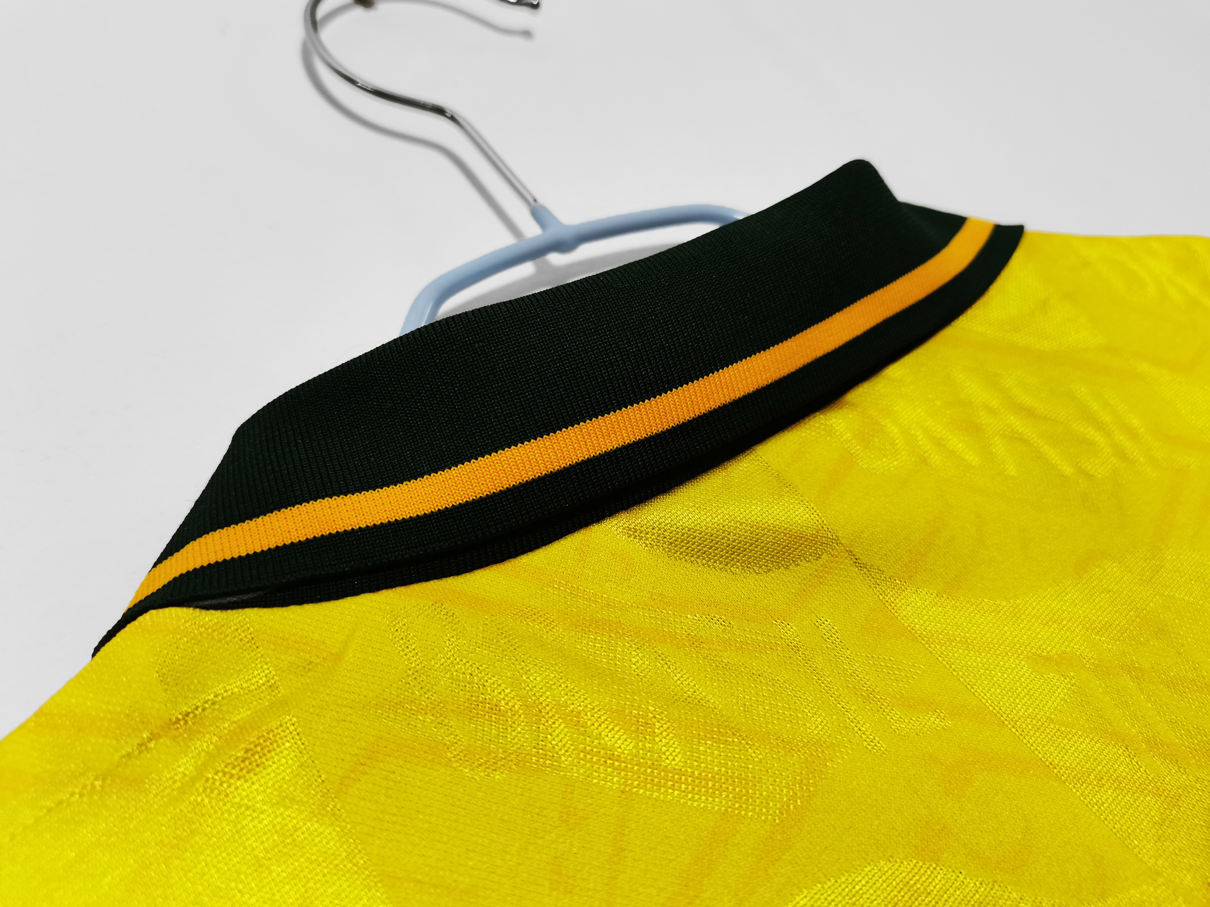 1991/93 Brazil home national team retro jersey