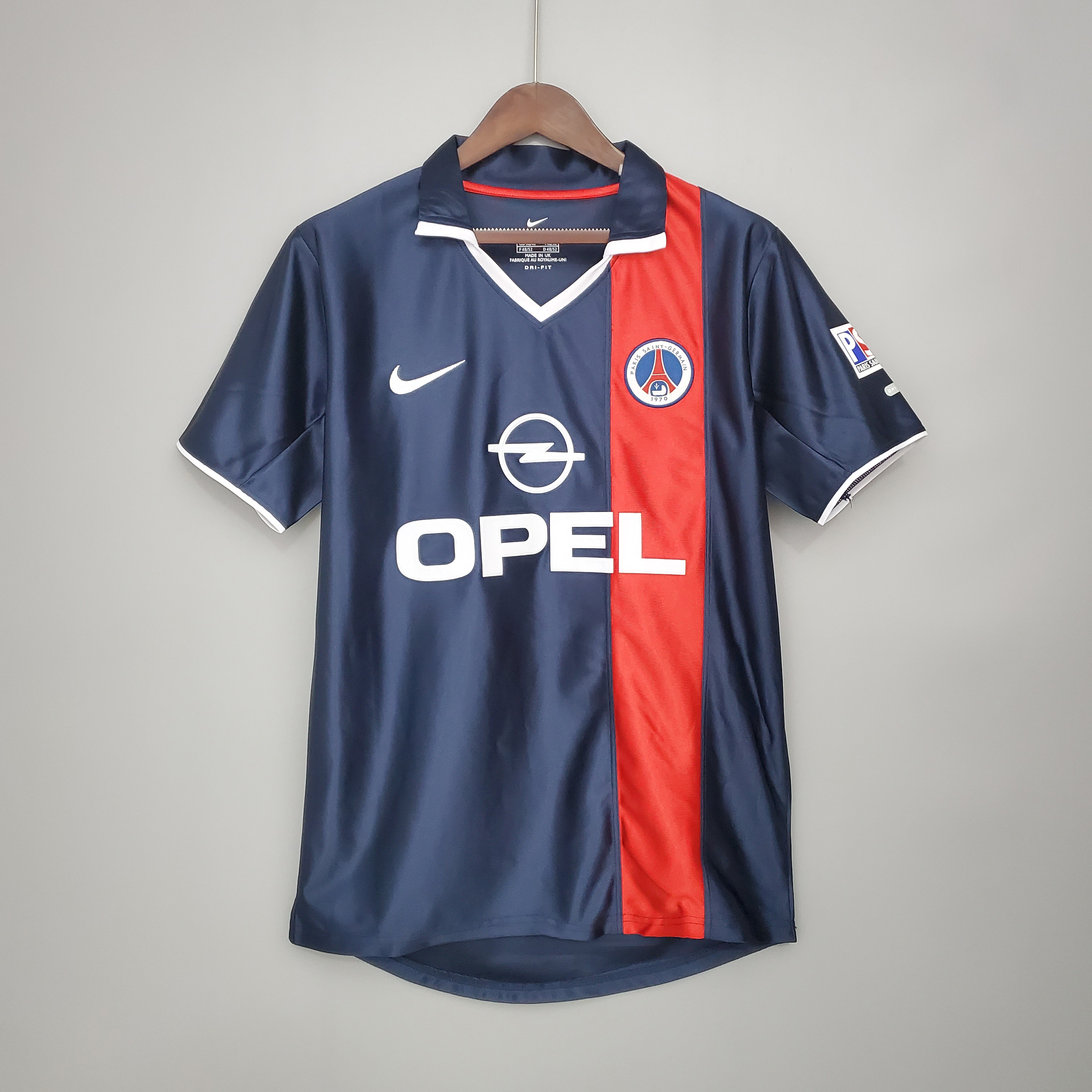 2001 Paris Saint-Germain Home PSG Retro Football Shirt