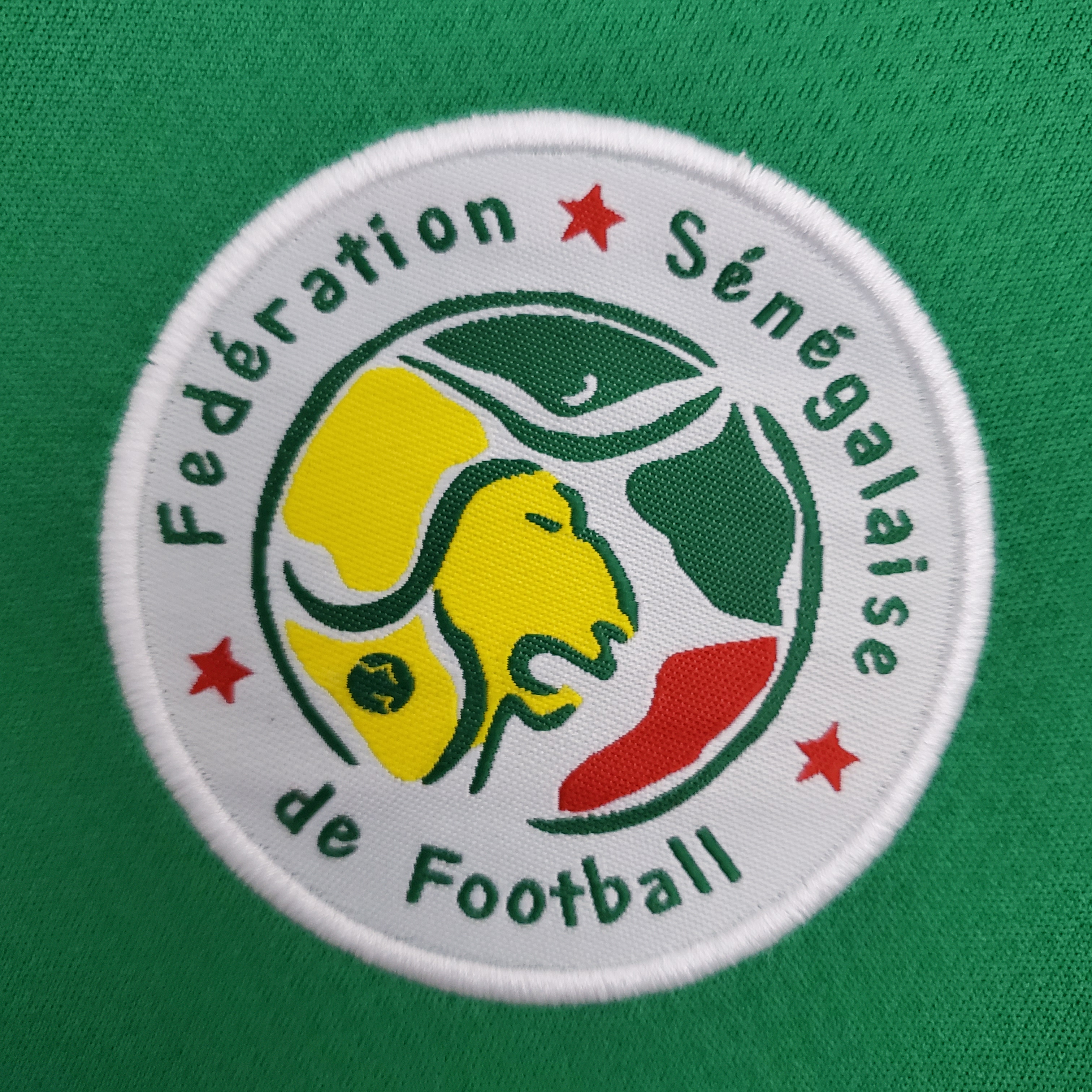 2002 Senegal Green National Team Retro Football Jersey