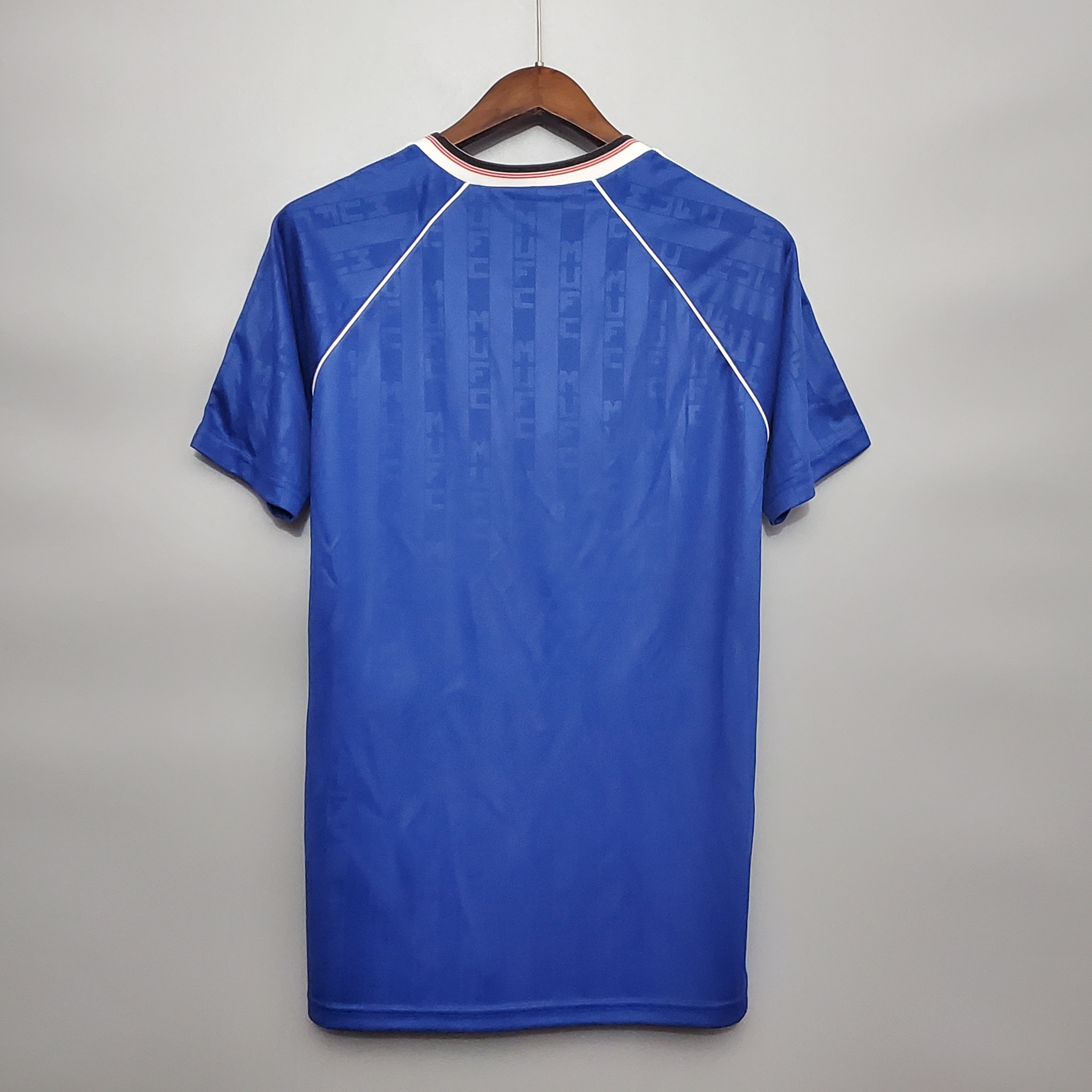 1988 MUFC Manchester United Blue Vintage Shirt M-U