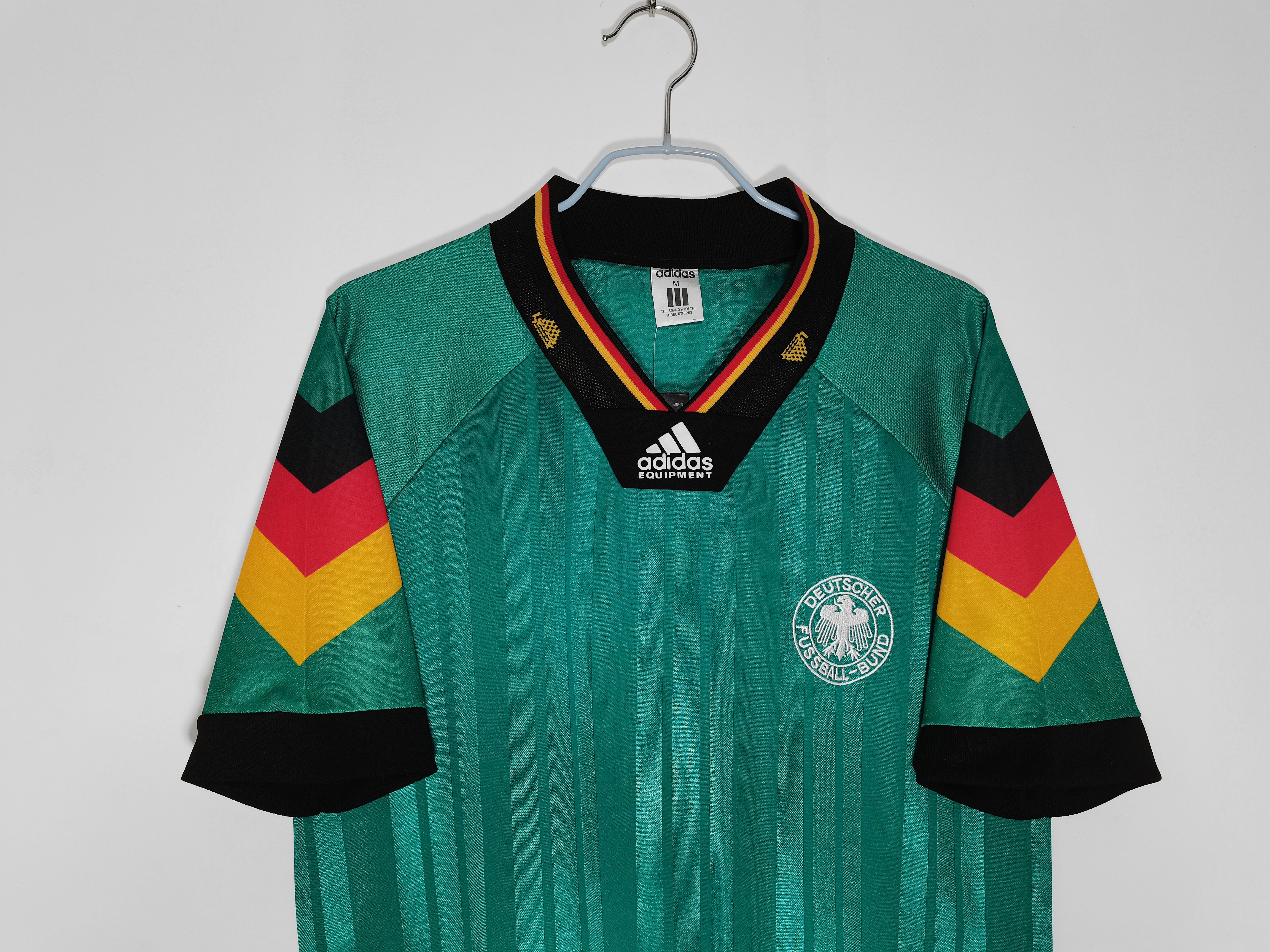1992 Germany Away National Team Retro Jersey
