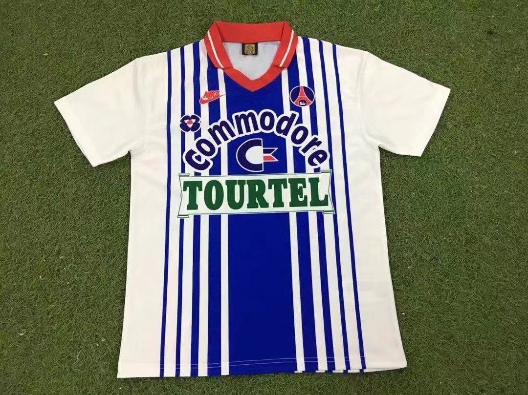 1992/93 Paris Saint-Germain PSG Away Vintage Shirt